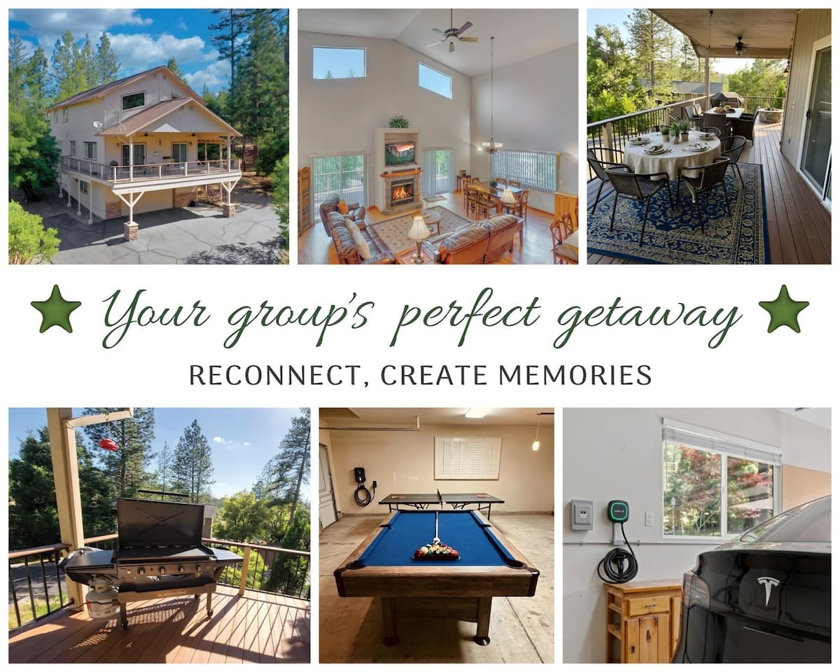 Grinning Simmba: Yosemite Vaulted Retreat & EV Charger